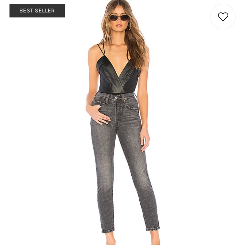 Levi’s 501 high rise skinny jeans